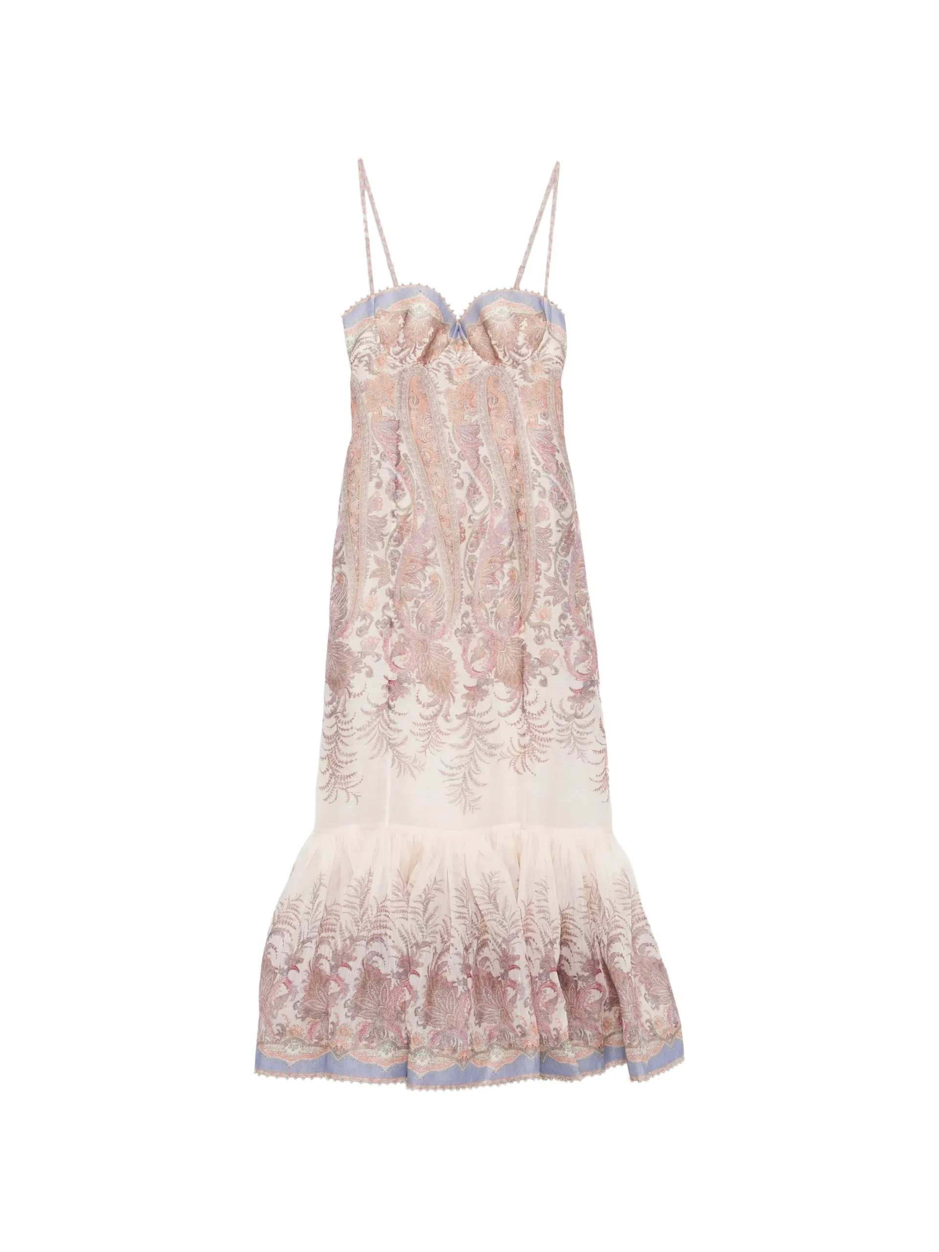 34732409_66480224_2048 ZIMMERMANN paisley midi dress - Image 1