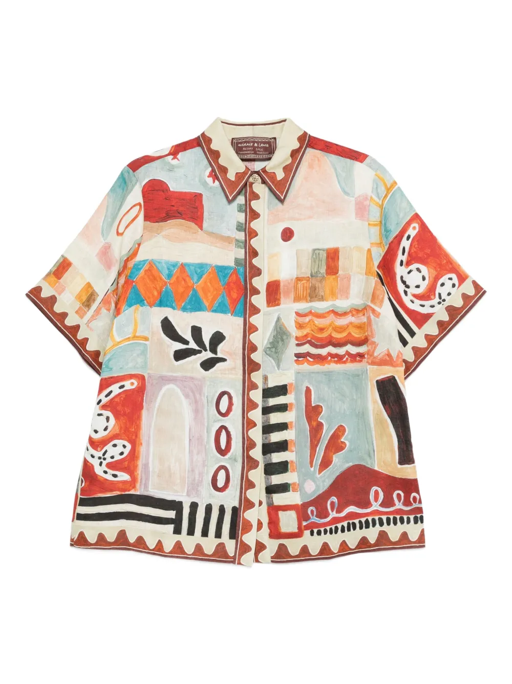 32565717_62851250_1000 ALEMAIS Michelle abstract-print shirt - Image 1