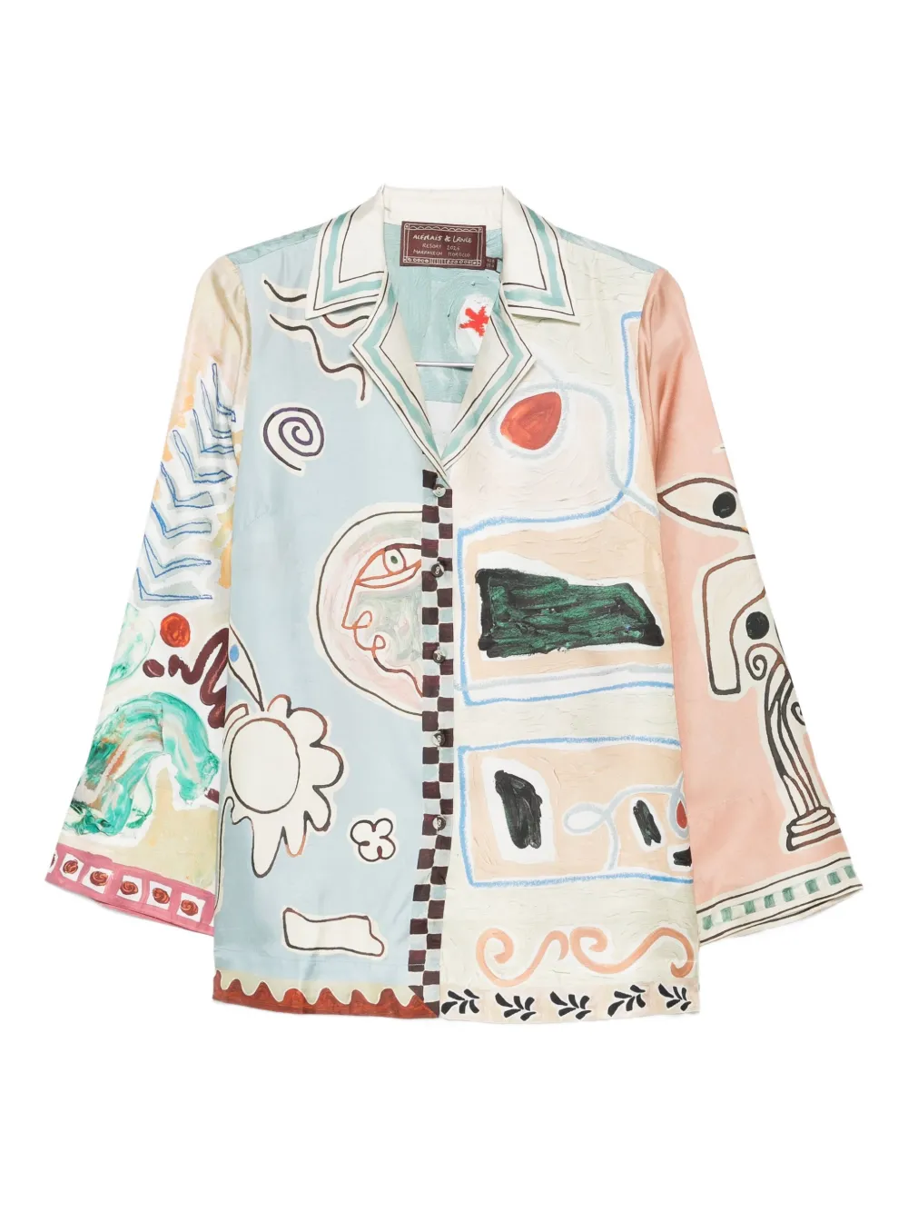 32583035_62889088_1000 ALEMAIS Michelle silk shirt - Image 1