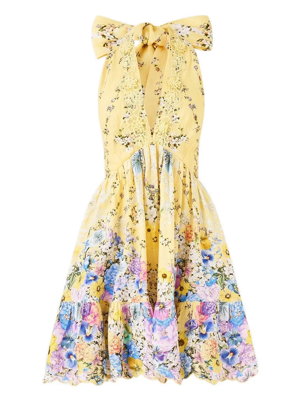 32665828_63165280_1000 Camilla ruffle-hem mini dress - Image 1