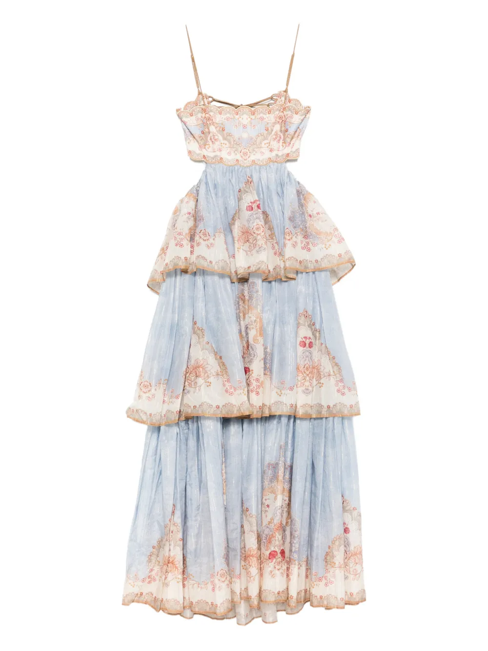 33133878_63747981_1000 ZIMMERMANN Daylight tiered floral-print maxi dress - Image 1