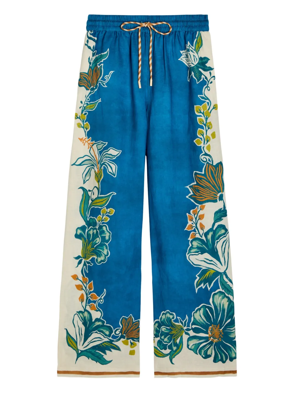 33199431_63716232_1000 ALEMAIS Luca floral-print wide-leg linen trousers - Image 1