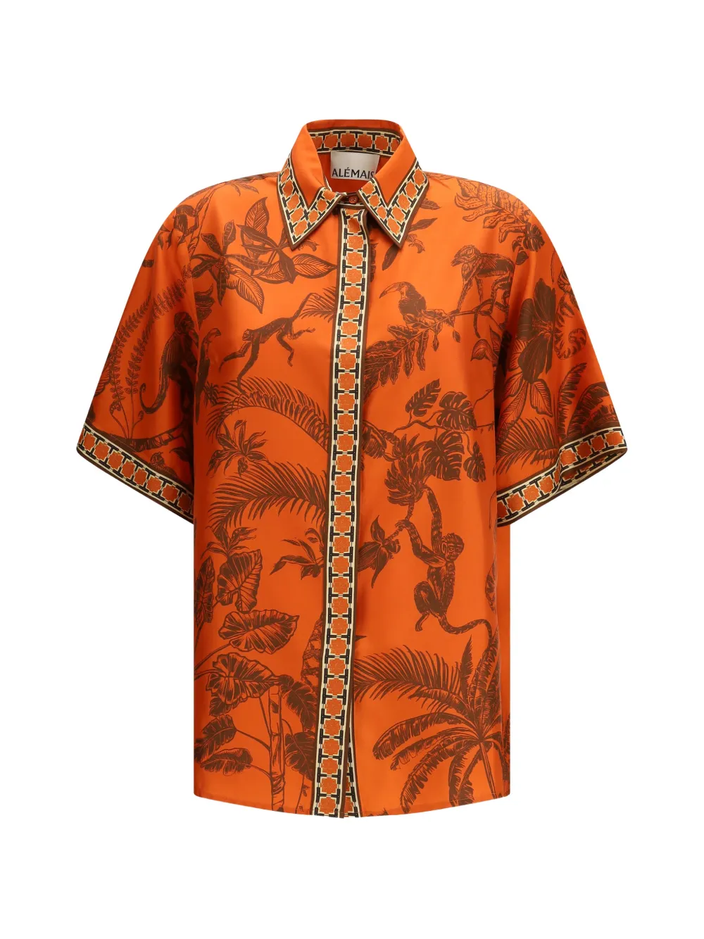 34089578_65416565_1000 ALEMAIS monkey-print shirt - Image 1