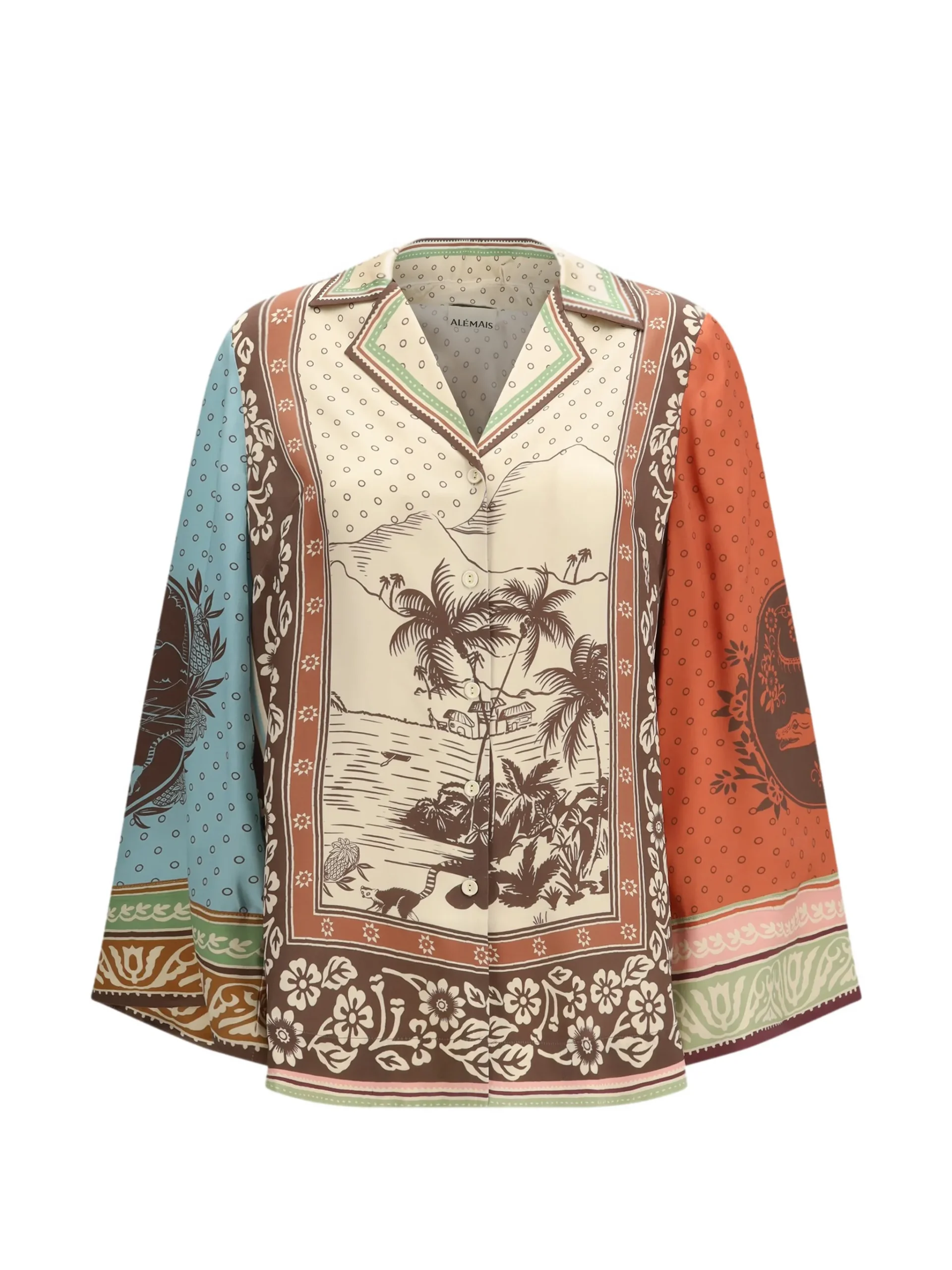 34089590_65422255_2048 ALEMAIS Alberta graphic-print shirt - Image 1