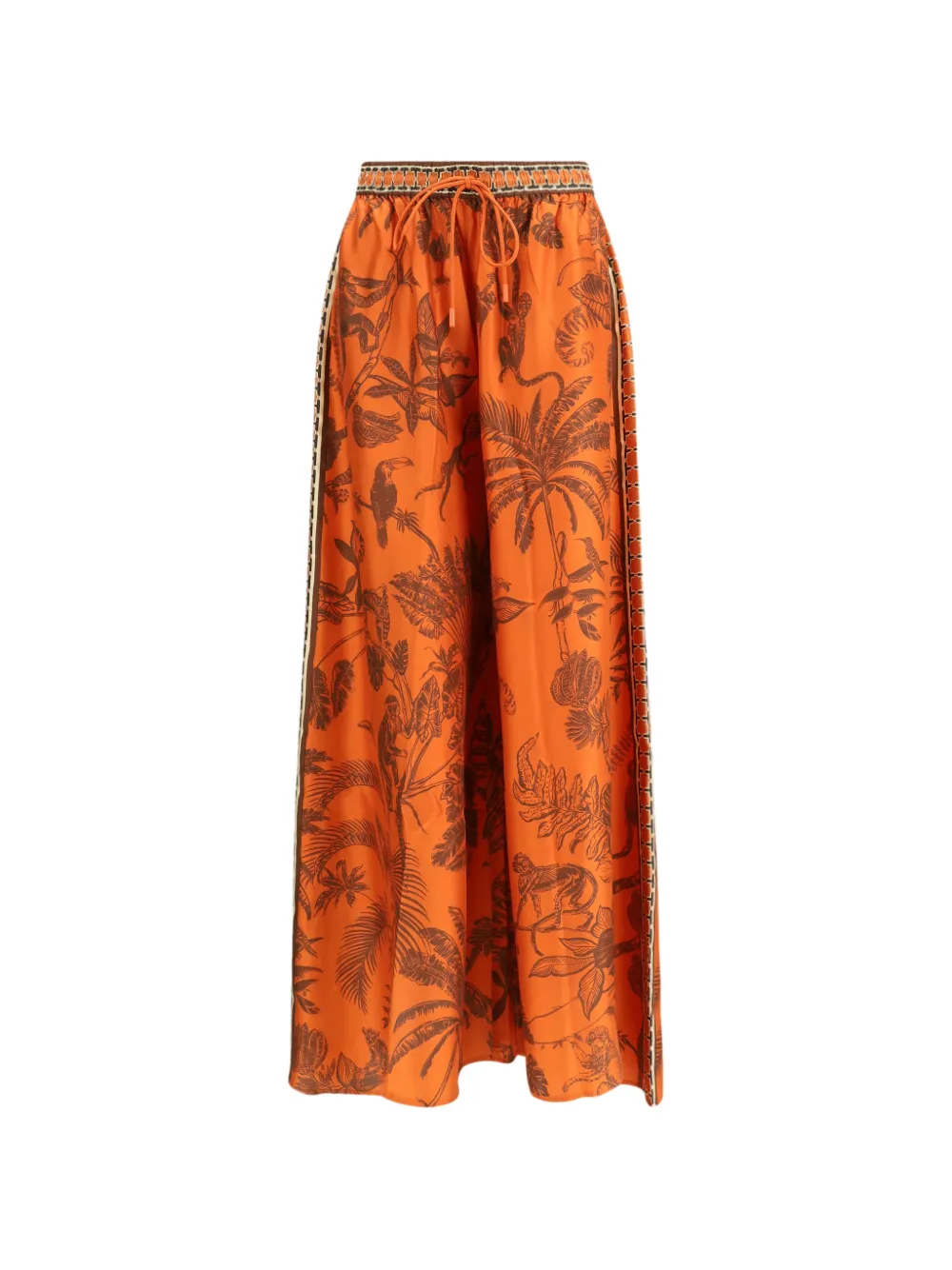 34092655_65407028_1000 ALEMAIS monkey-print palazzo pants - Image 1
