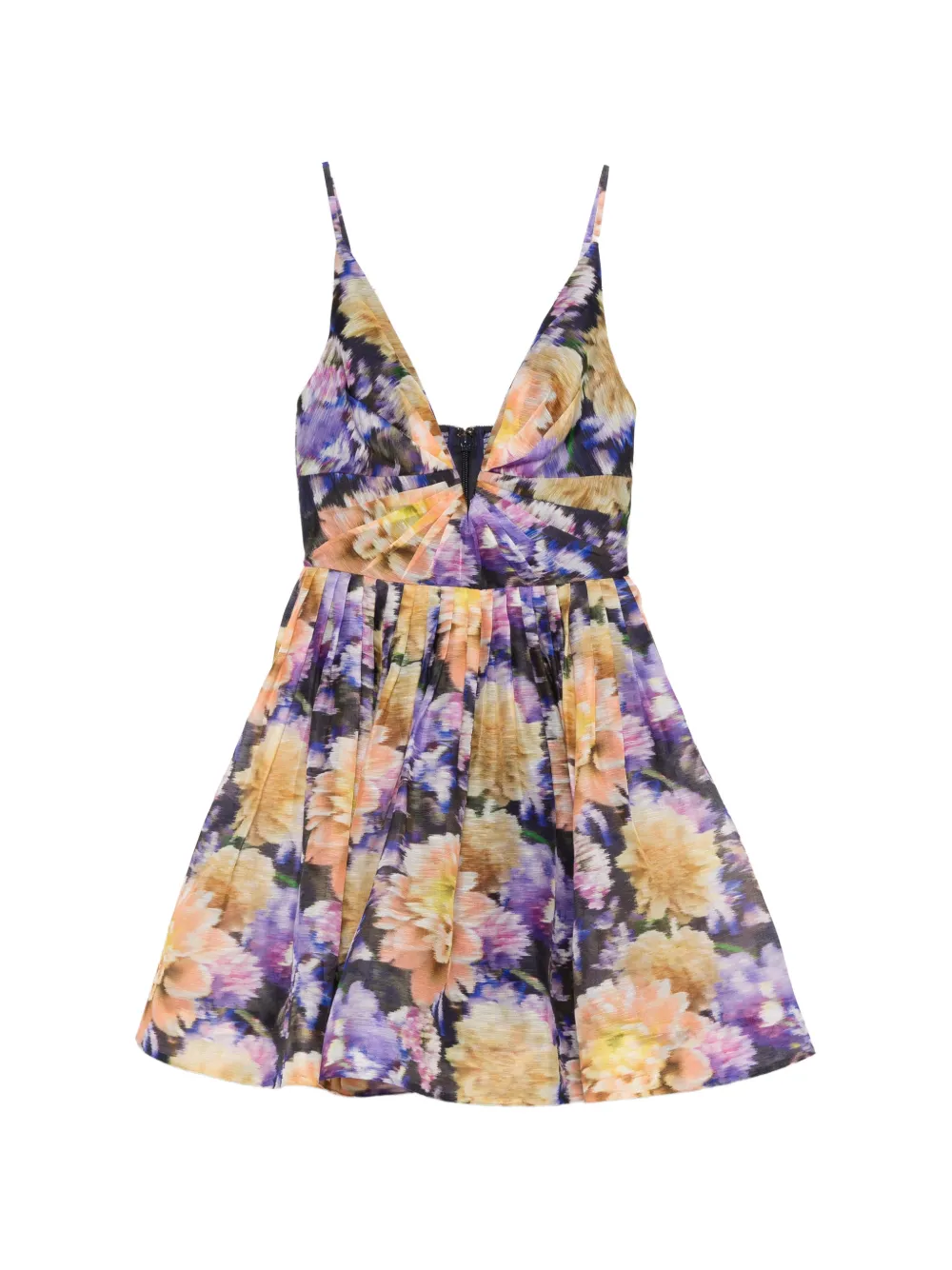 34342398_65654661_1000 ZIMMERMANN v-neck floral mini dress - Image 1