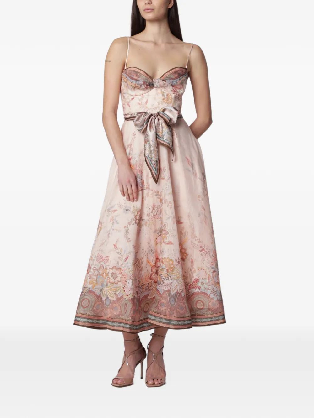 35075029_67338555_1000 ZIMMERMANN Alchemy structured midi dress - Image 1